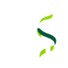 Logo AMP branco e verde 2